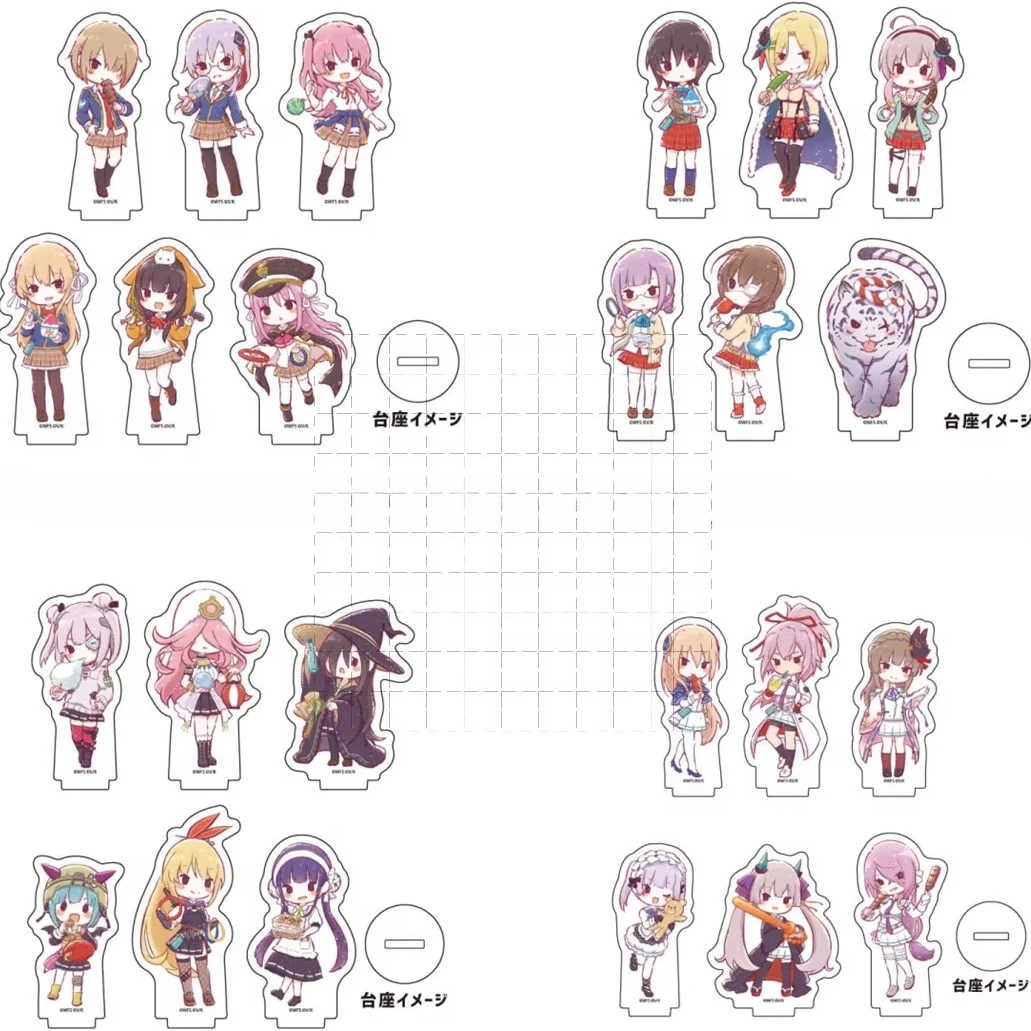 

Game Asakura Karen Kunimi Tama Kayamori Ruka Aikawa Megumi Acrylic Stand Doll Anime Figure Model Plate Cosplay Toy for Gift