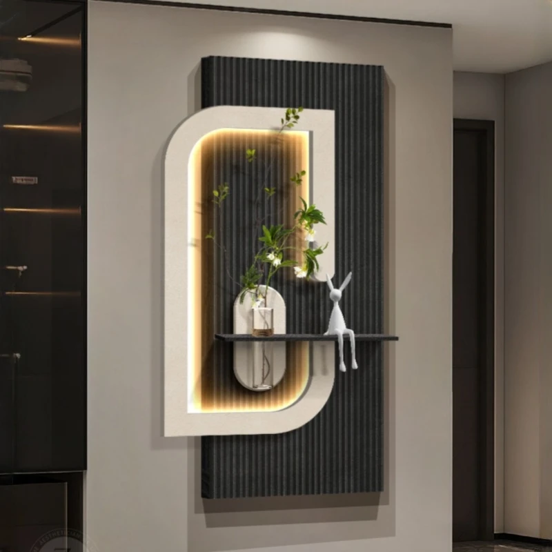 xx-Entrance LED Wall Lamp Corridor Hallway Modern Sandstone Hanging Painting Living Room Creative Home Mural Light*
