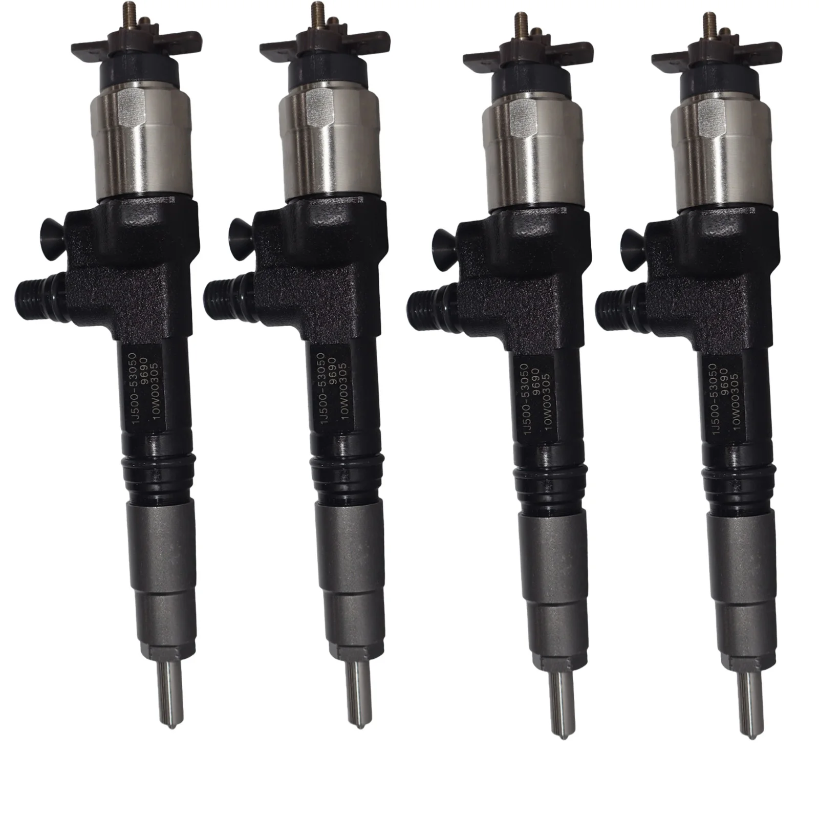 

4PCS Fuel Injector For Kubota V3800 V3800T V3800-CR 3.8L Engine M9960 M108S SVL90-2 Bobcat S750 S770 S850 T750 T770 095000-9690