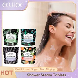 EELHOE-Aromaterapia Shower Steamers, Vapor Tablet, Bomba de Banho SPA para Alívio do Estresse, Sono Relaxante, Produtos Emagrecedores