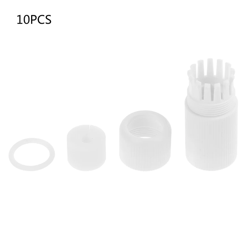 10PCS Diameter 17.5mm Terminal Connector IP Camera Pigtail Cable Protector Waterproof Fit for RJ45 Modular