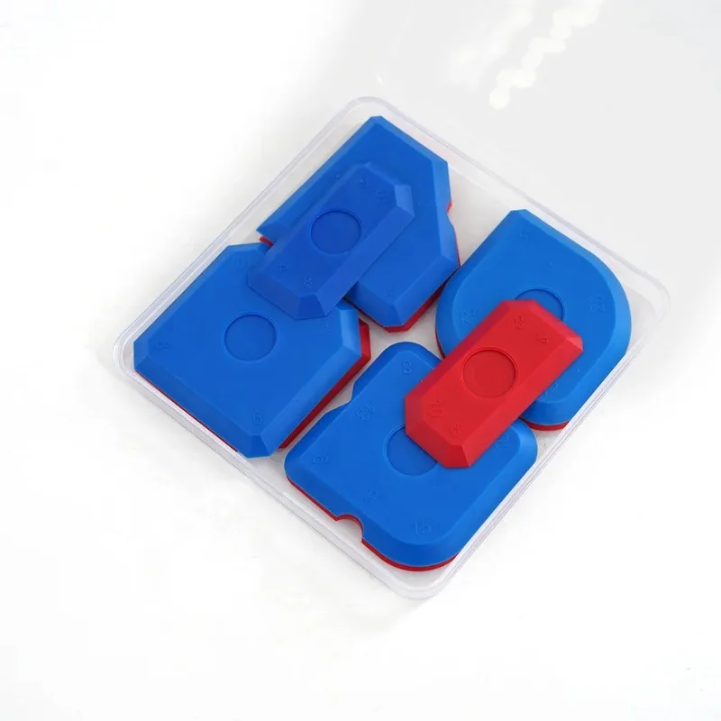 Multi-function Professional Corner Tile Grout Tools  Silicone Caulking Smoothing Sealant Scraper 10pieces