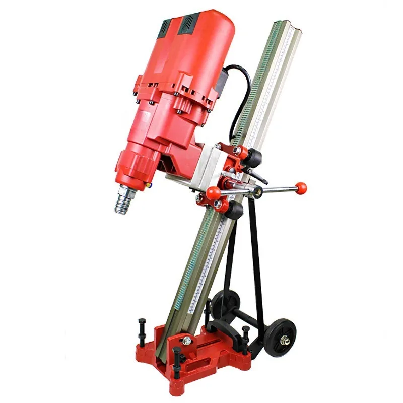 New double motor water drilling rig inclined triangle support frame diamond drilling machine engineering drilling JLS-500