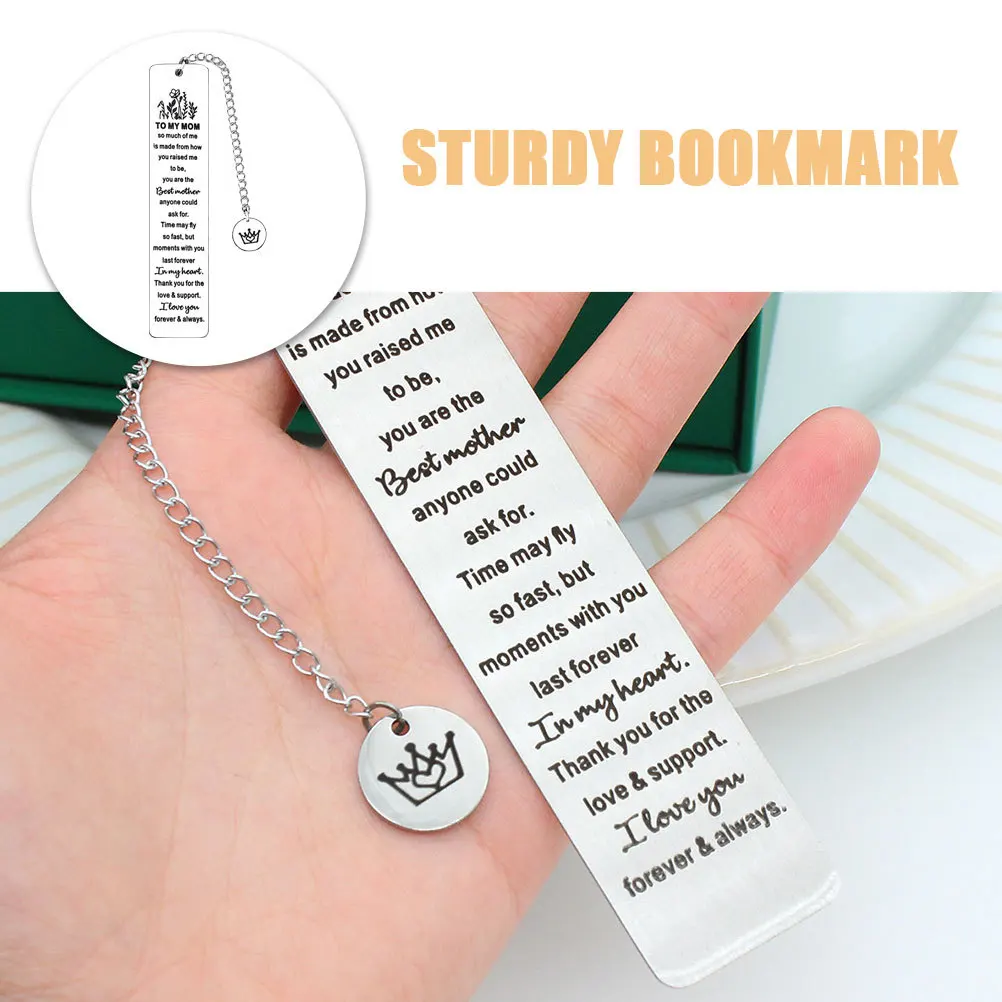 

Stainless Steel Bookmark Markers for Women Marks Plant Anniversary Vintage Bookmarks