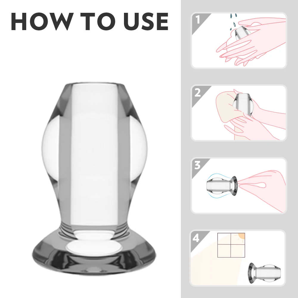 شفافة المكونات بعقب المكونات حقنة شرجية أدوات مثلي الجنس مثليه الشرج المتوسع اكسسوارات الجنس للأزواج #4