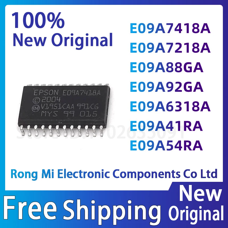 10Pcs 100% New E09A7418A E09A7218A E09A88GA E09A92GA E09A6318A E09A41RA E09A54RA sop-24 Chipset