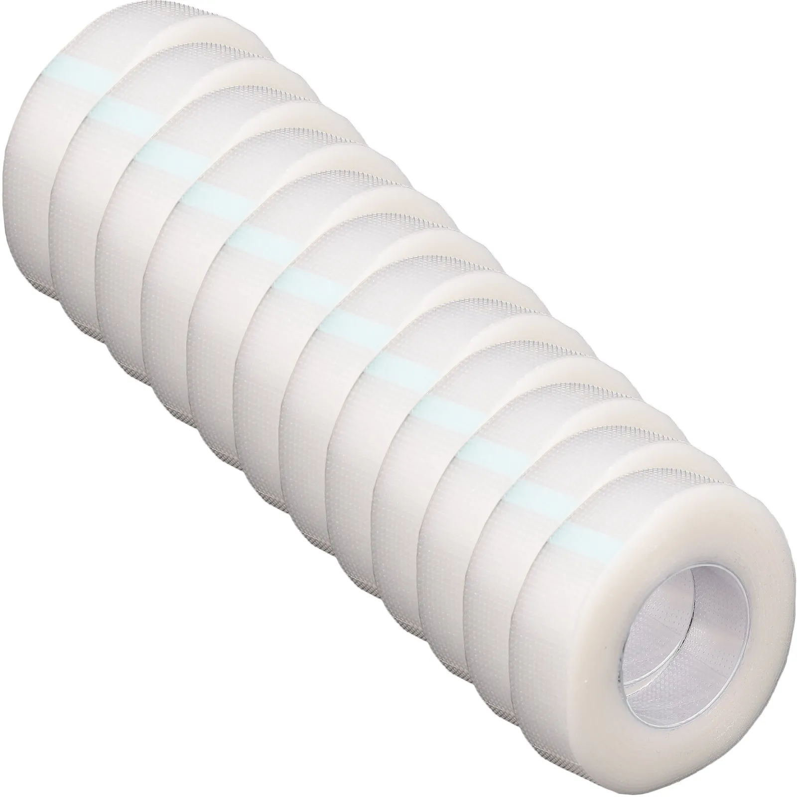 

12 рулонов легкой гипоаллергенной дышащей клейкой ленты для фиксации марлевых повязок, безопасной фиксации игл, эластичной и гибкой для кожи