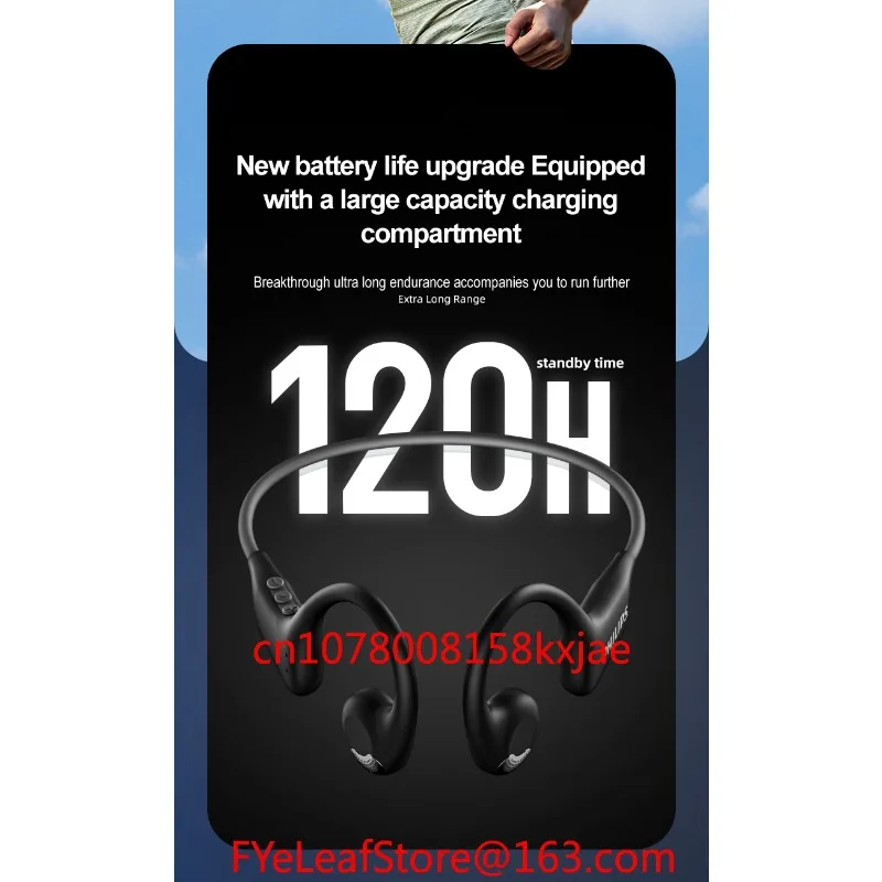 Open-ear stereo TAA1708 BT geleidende oortelefoons
