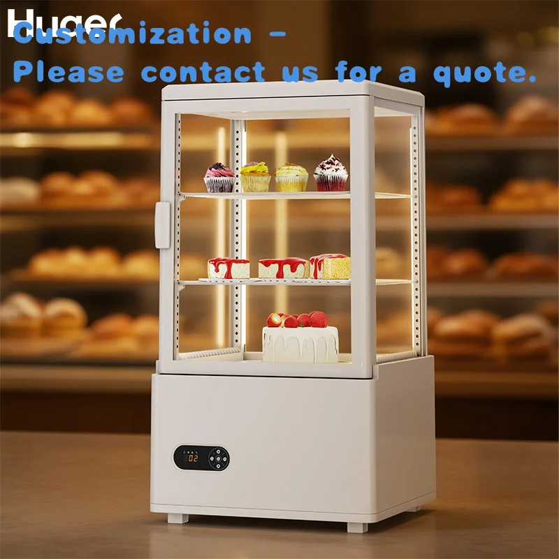 

на заказ. Коммерческий кафе Магазин Вертикальный поднос для гриля Холодильник Столешница Витрины для хлебобулочных изделий