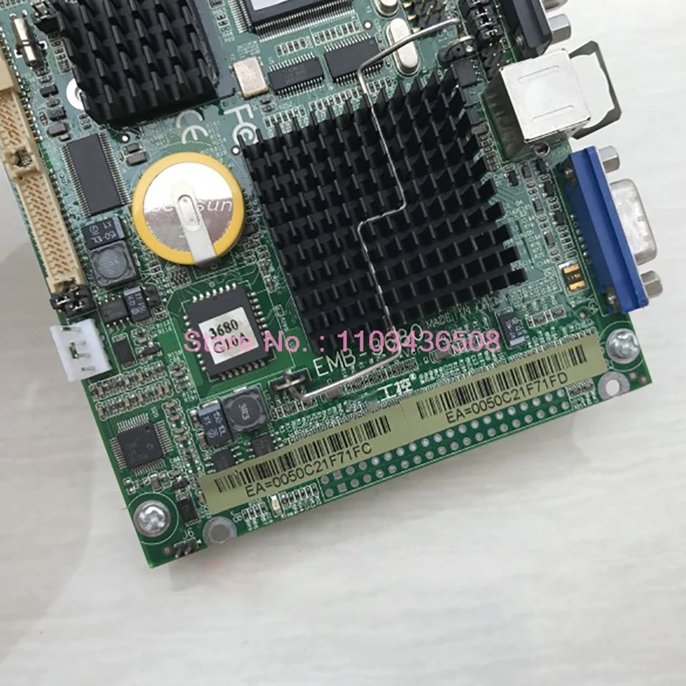 For ANOVO Industrial Control 3.5-inch Embedded Industrial Control Board EMB-3680 VER:1.31