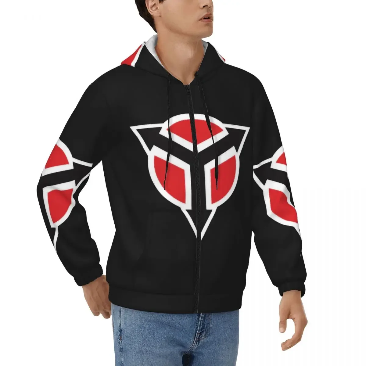 Killzone Helghast Insignia Felpa con cappuccio con cerniera Pullover Hip Hop Autunno Inverno Uomo Donna Felpa Top a maniche lunghe