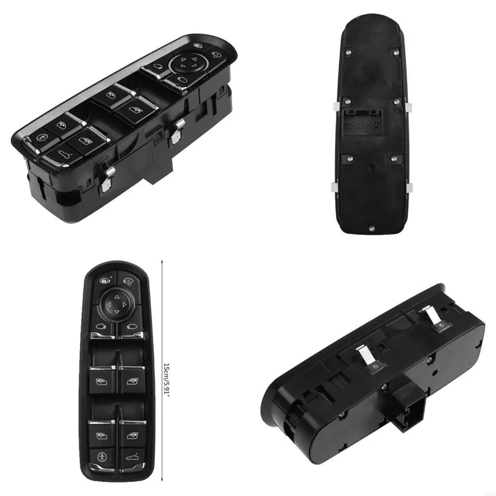 7PP959858AFDML Front Driver Lock and Window Switch with Mirror Switch and Module H9EE