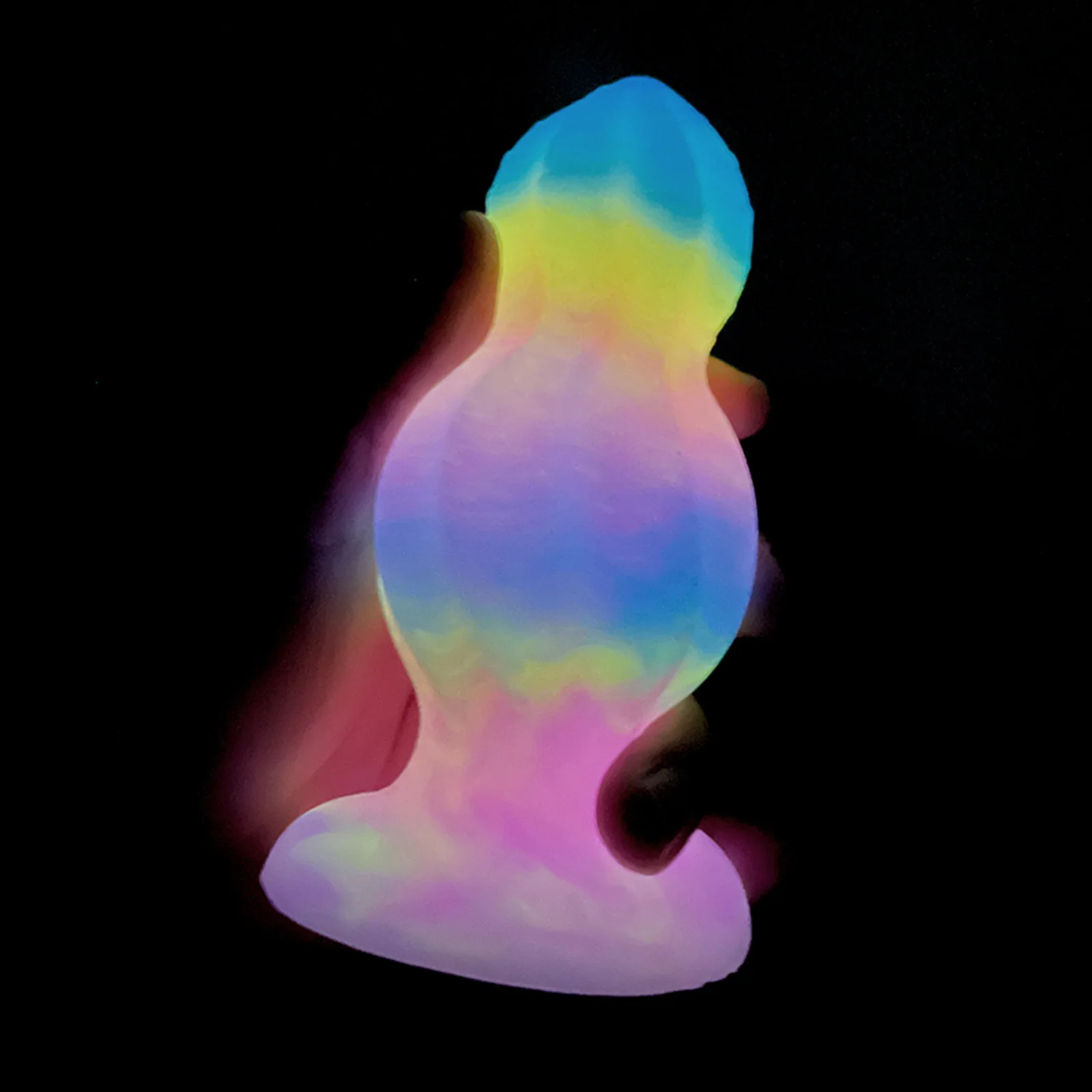 مضيئة اللون القرع المكونات الشرج تدليك الاستمناء للرجال/النساء الشرج التوسع BDSM قضبان اصطناعية كبيرة الكبار اللعب الجنسية بعقب المكونات