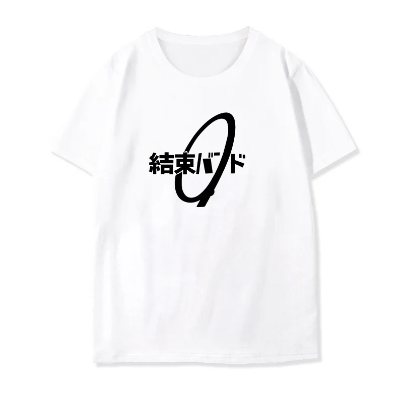 Bocchi the Rock costumi Cosplay Yamada Ryo Gotoh Hitori t-shirt in cotone a maniche corte uomo donna Casual top Manga Tee Shirts