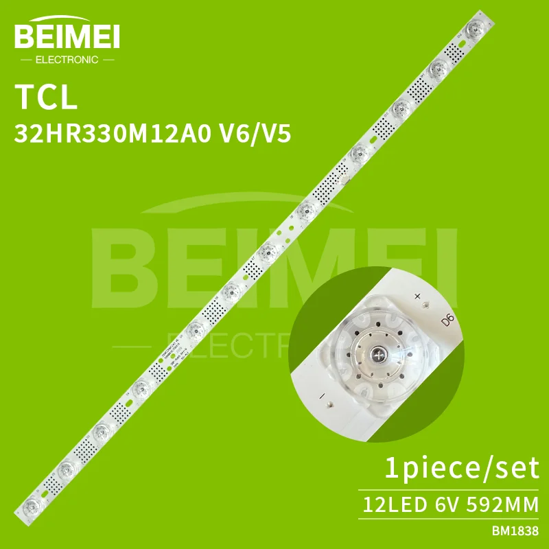 4C-LB3212-HR02J HR01J BACKLIGHT STRIPS LIGHT 32P6 32P6H 32ES580 32DS520 32ES586 for TCL L32S6FS 32HR330M12A0 V3 V5 V6 TV LED BAR