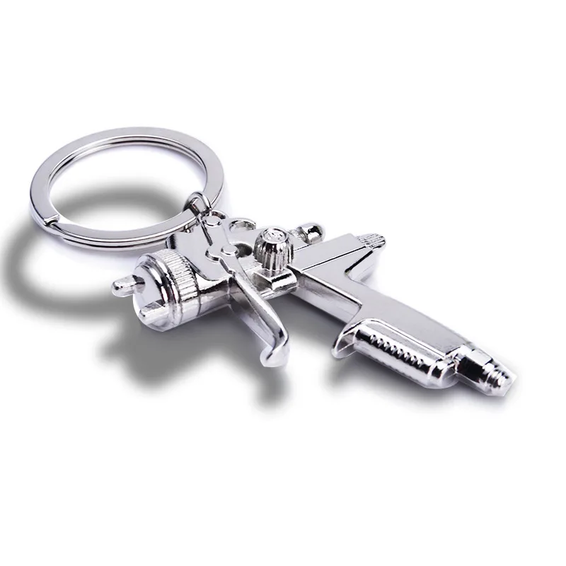 

500PCS New Hot Water Spray Gun Quality Business Zinc Alloy Keychain Fashion Handbags Accessories Gift ni248