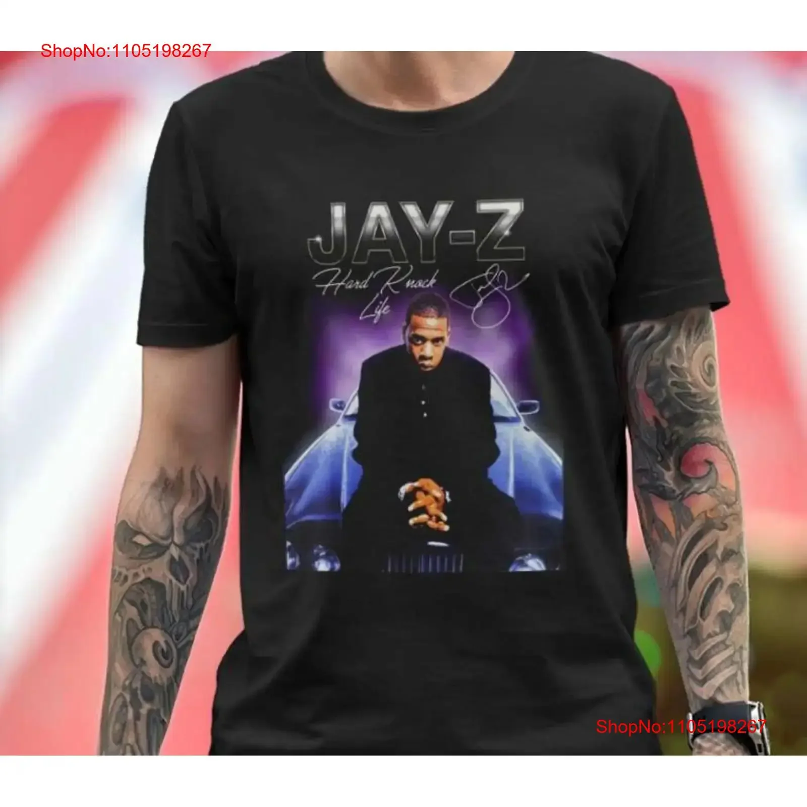 

Jay Z Hard Knock Life 1998 T Shirt vintage Washed graphic Casual Stylish Breathable Slightly designer clothes fashion Soft