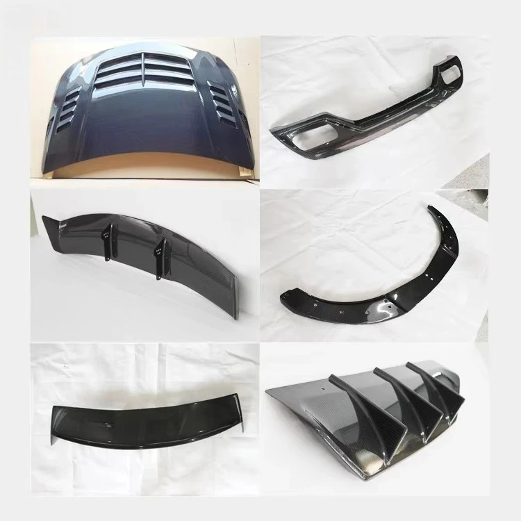 

For a Class W176 A45 ~MG VRS Style Carbon Fiber Body Kit Front Lip Rear Diffuser Side Skirt Spoiler