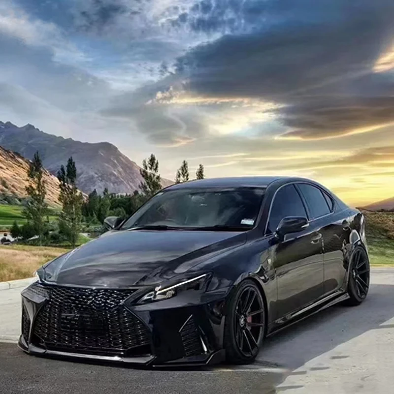 

High Quality New Upgrade Front Bumper Grille Assembly Kit 2006-2020 IS IS250 IS300 ISF Models