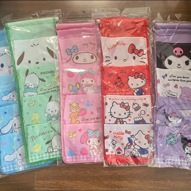 

Cinnamoroll Hello Kitty Anime Kawaii Sanrio Ins Fashion Hanging BagsCute Cartoon My Melody Walls Bag Lovely Gifts Toys