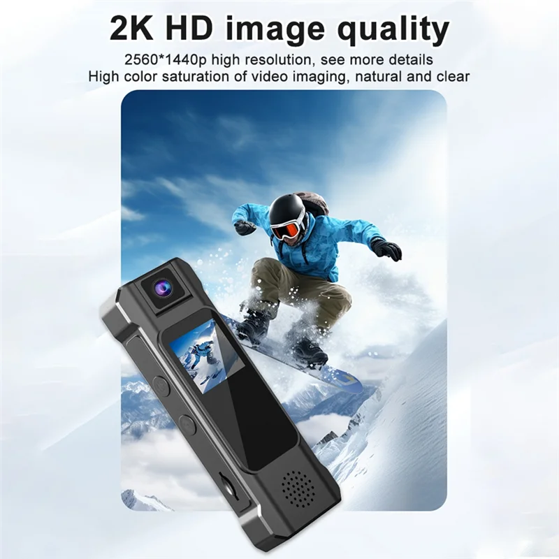 【BUY NOW】Portable 2K HD Mini Wifi Camera Bodycam Digital Video Recorder Infrared Night Vision DVR Bike Camcorder