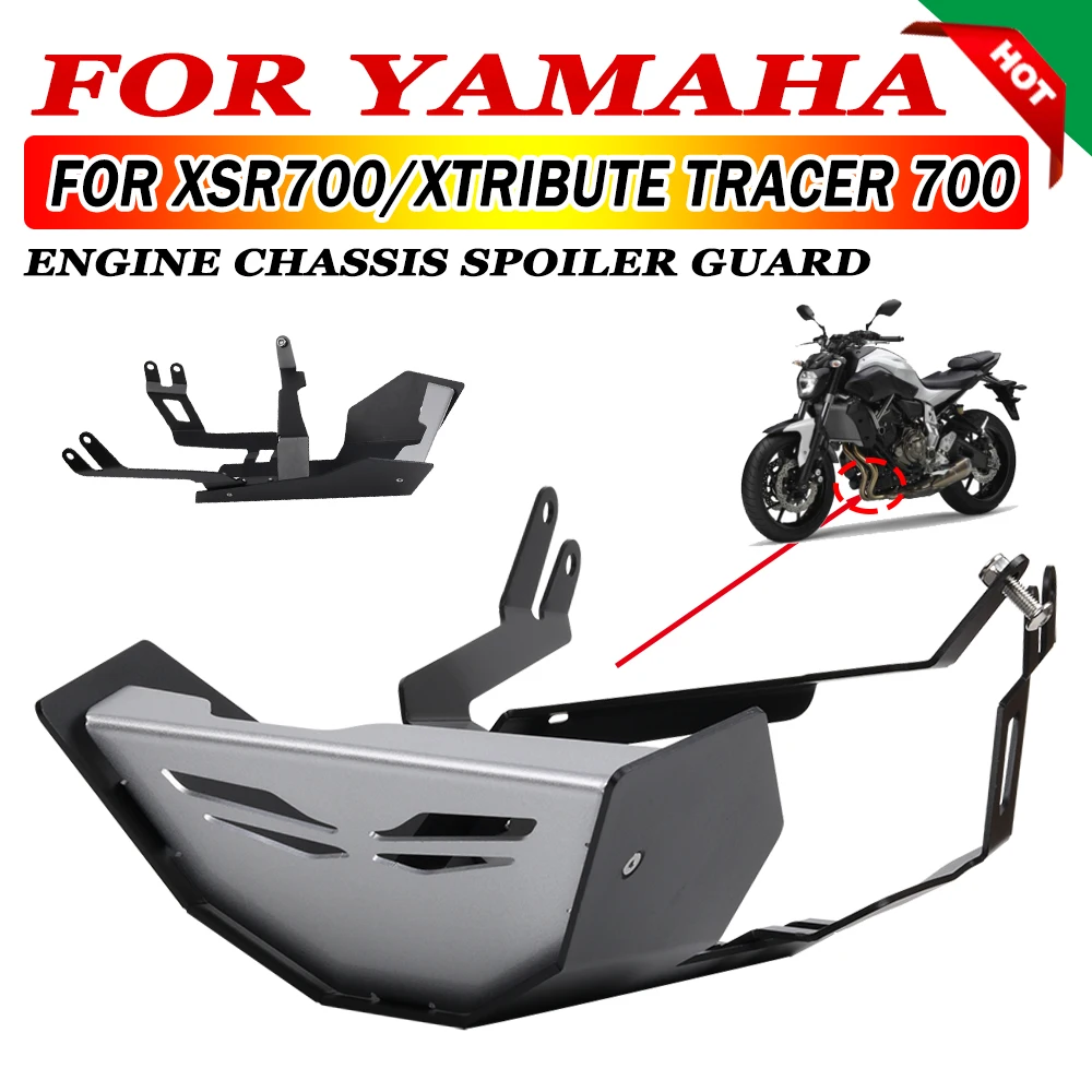 

For YAMAHA XSR 700 XTribute 2021 2020 2019 Engine Chassis Spoiler Guard Cover Skid Plate Belly Pan Protector XSR700 TRACER 700