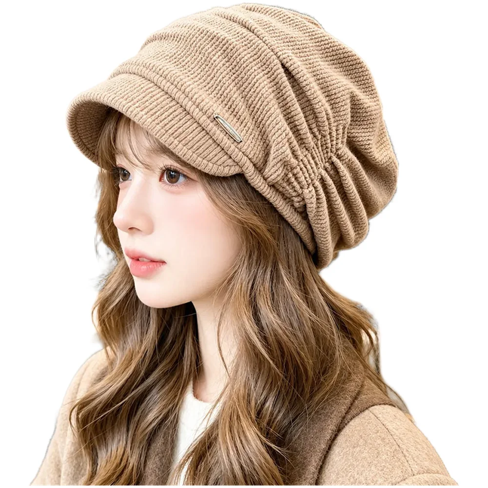 Corduroy textured For beanie for winter ear protection with for soft hand feel and adaptable sizing for diverse head shapes