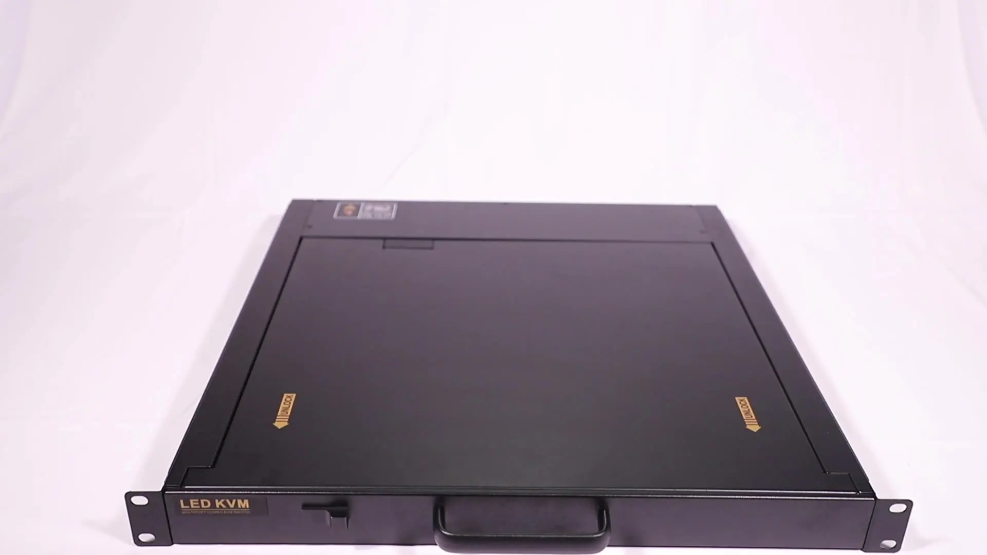 Sakelar KVM LED 17 Inci Dudukan Rak 1U Port/16Port/32Port CAT5/CAT6 UTP 8Port/16Port