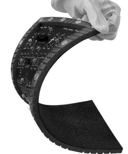 

Indoor P2 Curved LED Video Wall Panel Flexible Soft LED Display Screen with High Refresh Rate Indoor Curved LED Video Wall