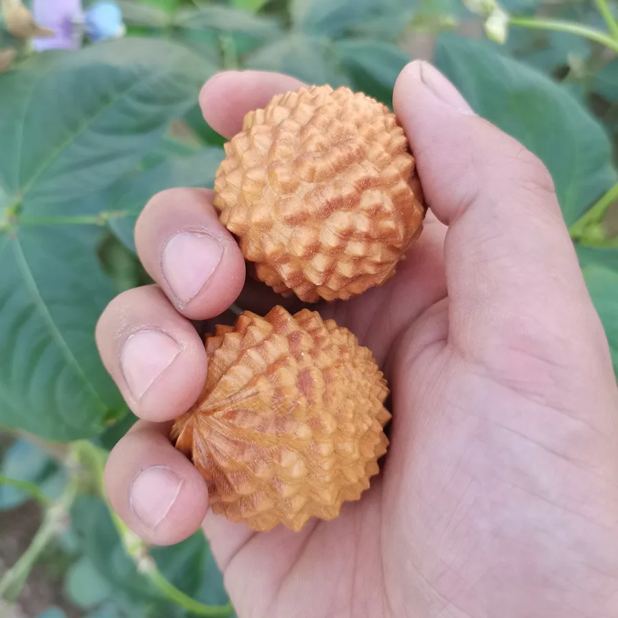 Massage Relax Muscle Durian Thorn Wood Health Ball Hand Fitness Stimulating Acupoints Foot Body Massage Healthcare Balls