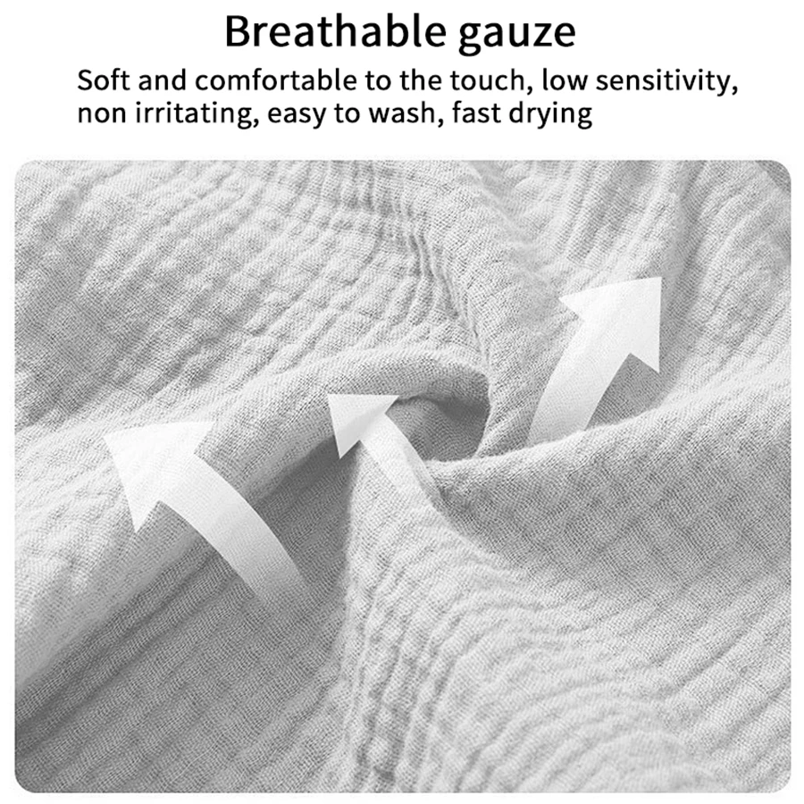 قطعة واحدة من غطاء الرضاعة الشاش، مريلة الرضاعة، غطاء عربة مقعد السيارة متعدد الأغراض، متعدد الألوان اختياري، غطاء رضاعة 100% قابل للتنفس، منشفة تمريض خارجية مضادة للتعرض عند الخروج. هدية مثالية للأم.