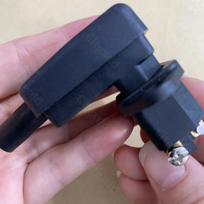 IEC C13 C14 AC-Steckdosenverbinder 10A 250V AC-015A AC-04E Panelmontage 3-poliger Stecker und Buchse für Netzteilgehäuse – Detail 6