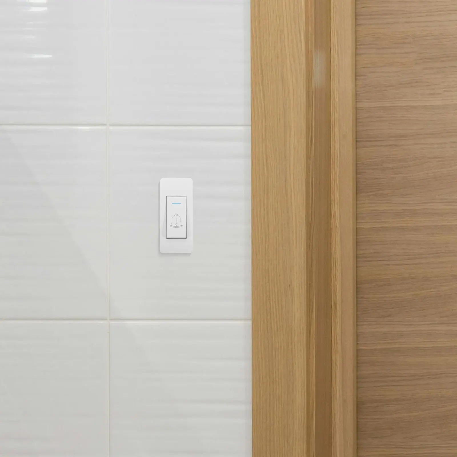 Sakelar Bel Pintu Daya Tinggi Tombol Kontrol Akses Pemasangan Permukaan Sakelar Lampu Kabinet Samping Tempat Tidur Lonceng Berkabel Tahan Lama Dalam Ruangan