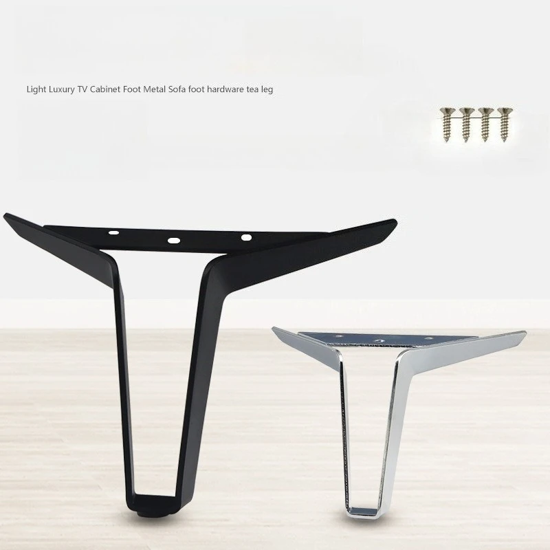 Simple Black Sofa Legs, Nordic Furniture Cabinet Foots, TV Cabinet Foots, Metal Support Legs, Coffee Table Hardware Legs