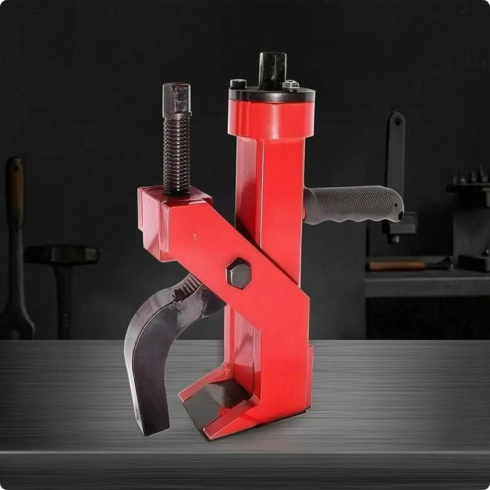 Tire Demounting Tool Portable Manual Tire Bead Breaker Clamp-Style for Mechanics