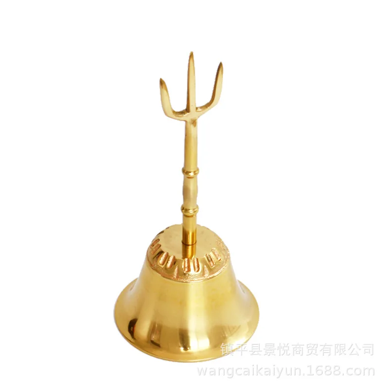 Copper Hand-Cranked And Wind Chimes Ornaments Bell Pendant Decoration Hanging Door Home Ornament Furnishin