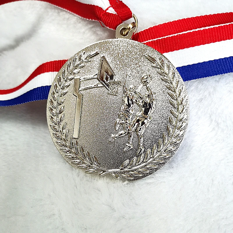 Slam Dunk basketball Medals Gold Color Medal and Silver Color Medal and Bronze Color Medal 6.8cm