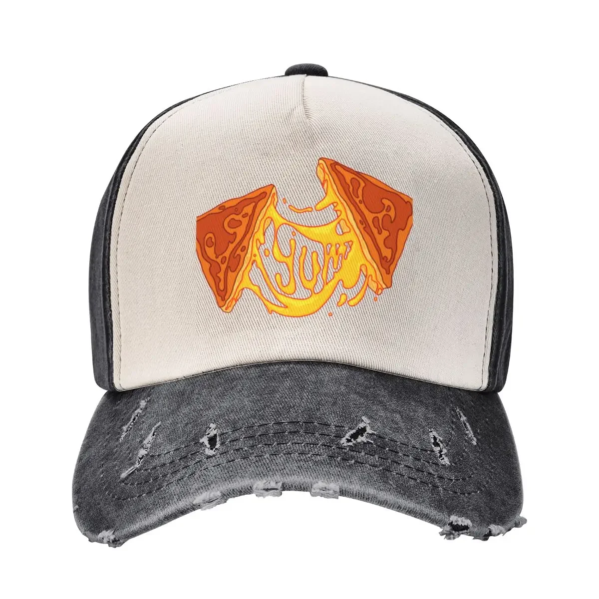 

Grilled Cheese Baseball Cap Snapback Cap Golf Wear New In The Hat Caps Women Men's