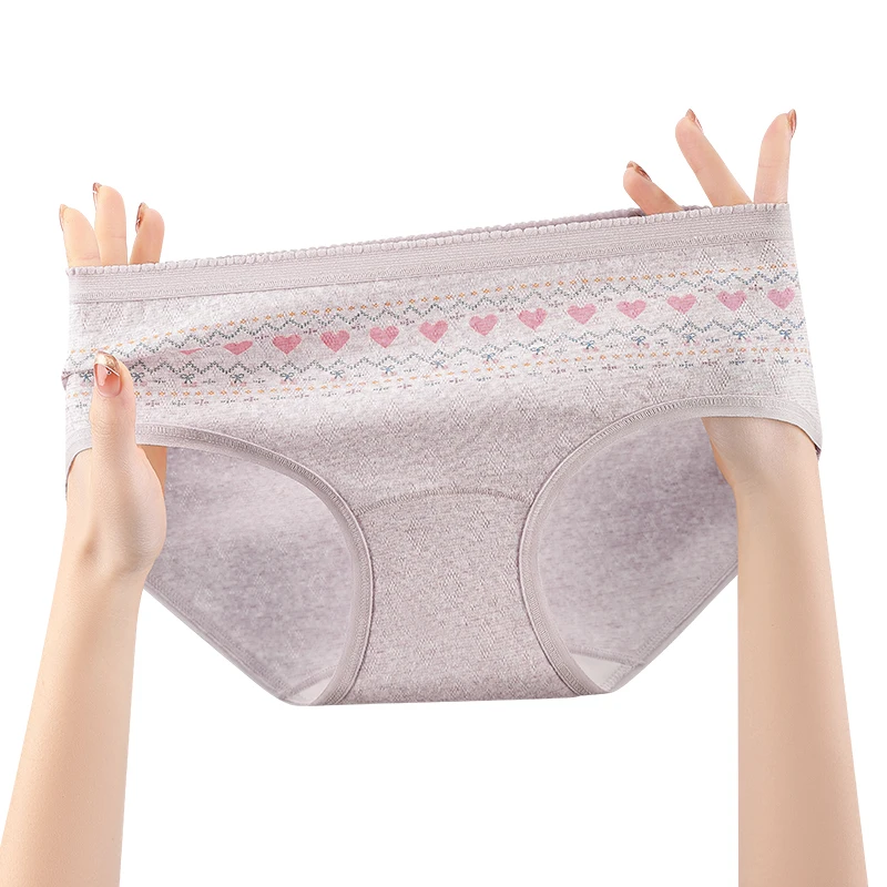 3Pcs Fashion Underwear for Women Sports Women's Panties Set Pack Women's Cotton Briefs Lingerie Sexy Lady Triangular Underpants