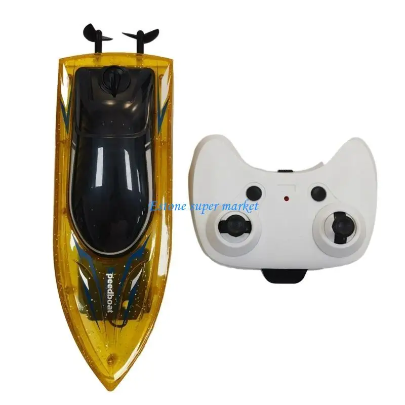 

090B Electric Speedboat Speed Ship Remote Control Yacht Toy Men Boys Pool Lake Toy