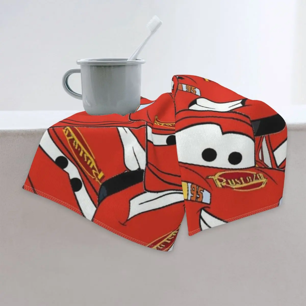 Lightning Mcqueen Cars Galaxy Bath Towel Summer Microfiber Towels Lightweight