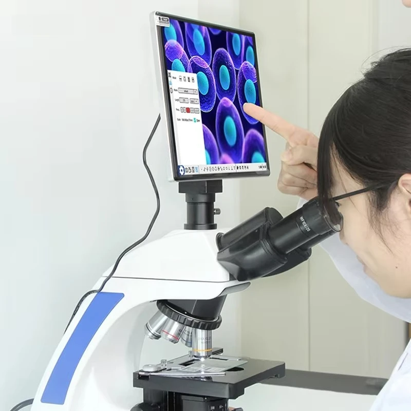 A33.1502 LED Light HD Screen 1600X Lcd Digital Usb Microscope