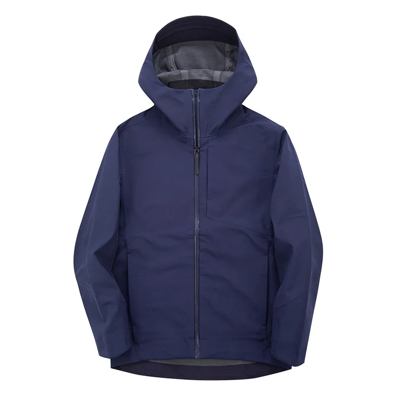 

Spring Autumn New Outdoor Sports Soft Shell Jacket Men Women Same Waterproof Windproof Mountaineering Work Hooded