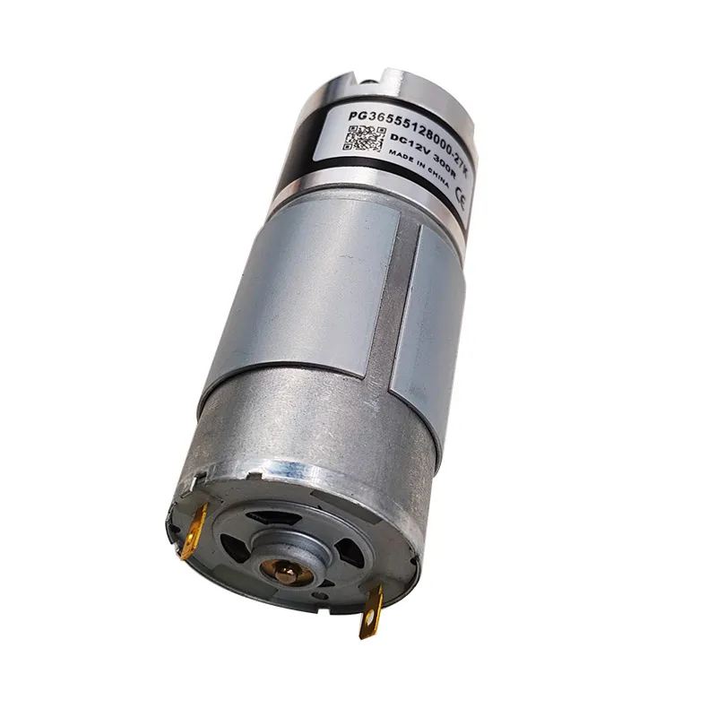 PG36-RS555 12V24V Planetary Gear DC Motor Low-Noise 555 ultra-high Torque 36mm Brushed Shaft Diameter 8mm Gear Motor