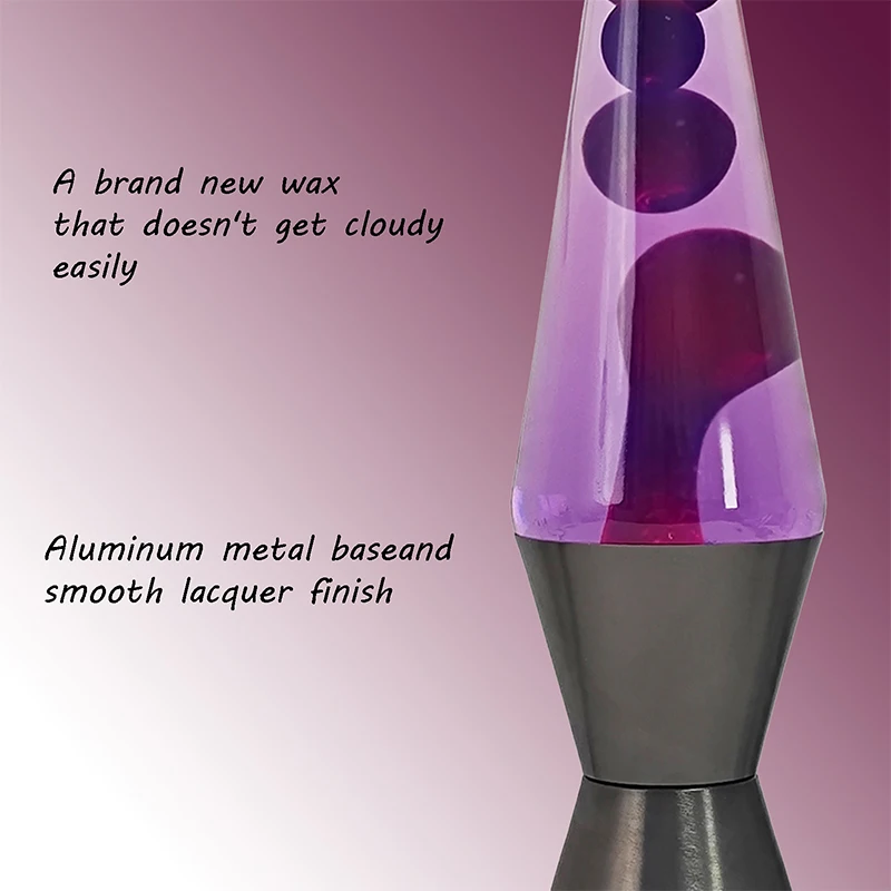 Lâmpada de lava de cera de chifre duplo, lâmpada flutuante criativa para casa, luz noturna, lâmpada de cera de garrafa de cone vulcânico, lâmpada de cebola atmosférica