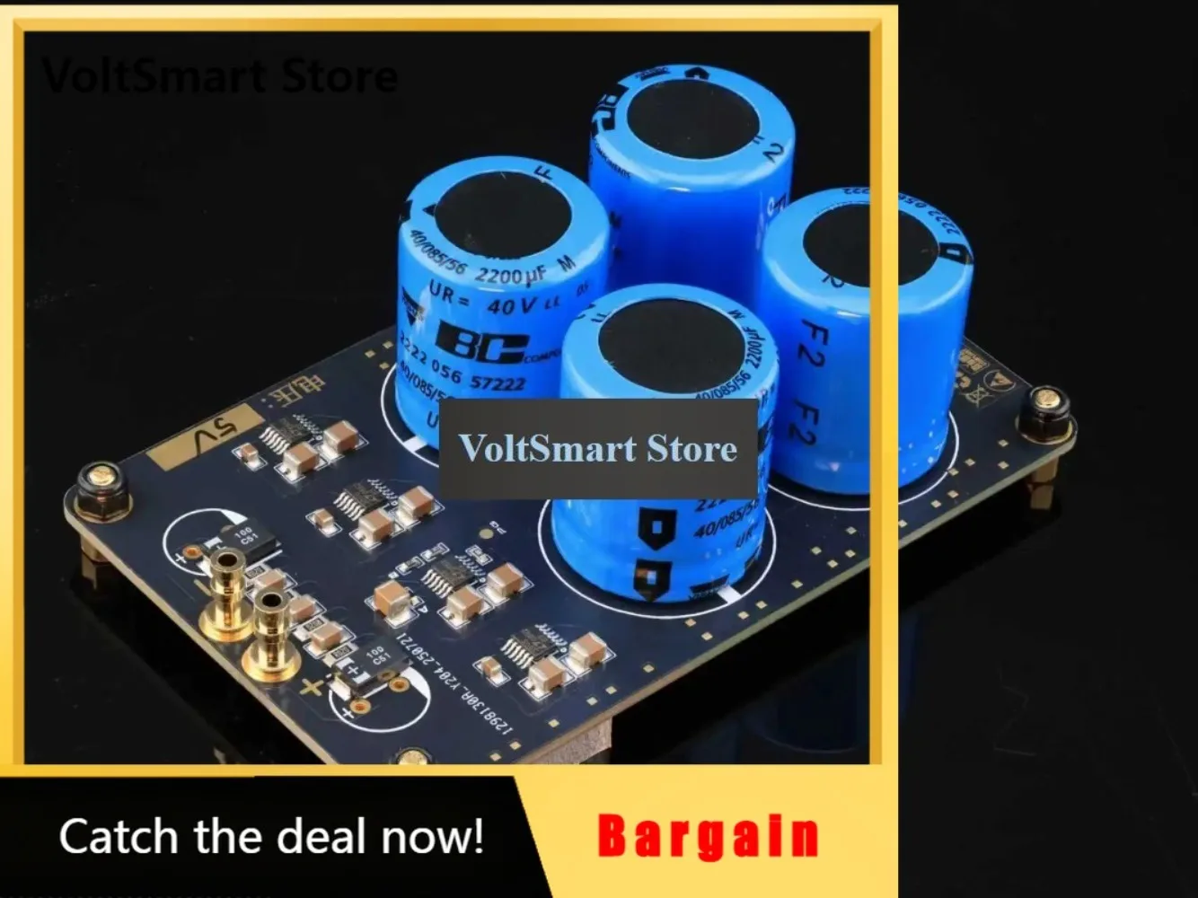 VoltSQuad Parallel Lt3045 Linear Power Supply 2a Current Ultra-low Ripple Ultra-high Psrr High-performance Power Supply Pcb