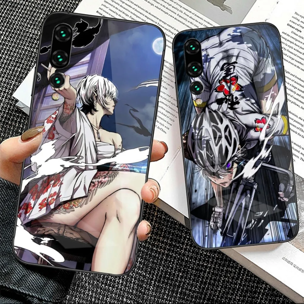 Wind Breaker Mobile Cell Phone Case for Huawei P50 P40 P30 P20 Pro Mate 40 30 20 Pro Nova 9 8 7 PC Glass Phone Cover Funda