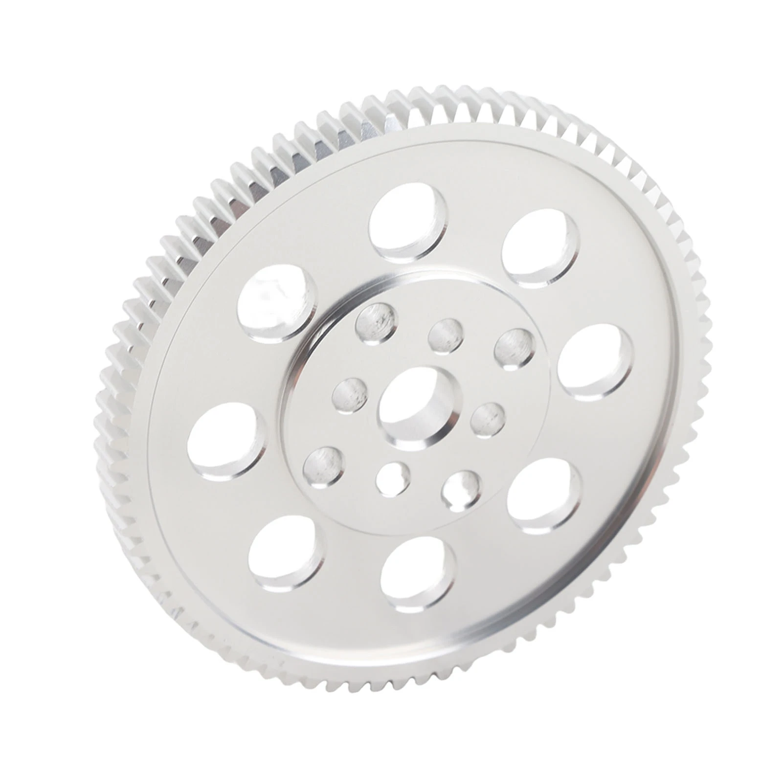 Round Hole Gear 80 Teeth High Accurate Zinc Alloy Industrial Robot Parts 65.5mm Outer Diameter