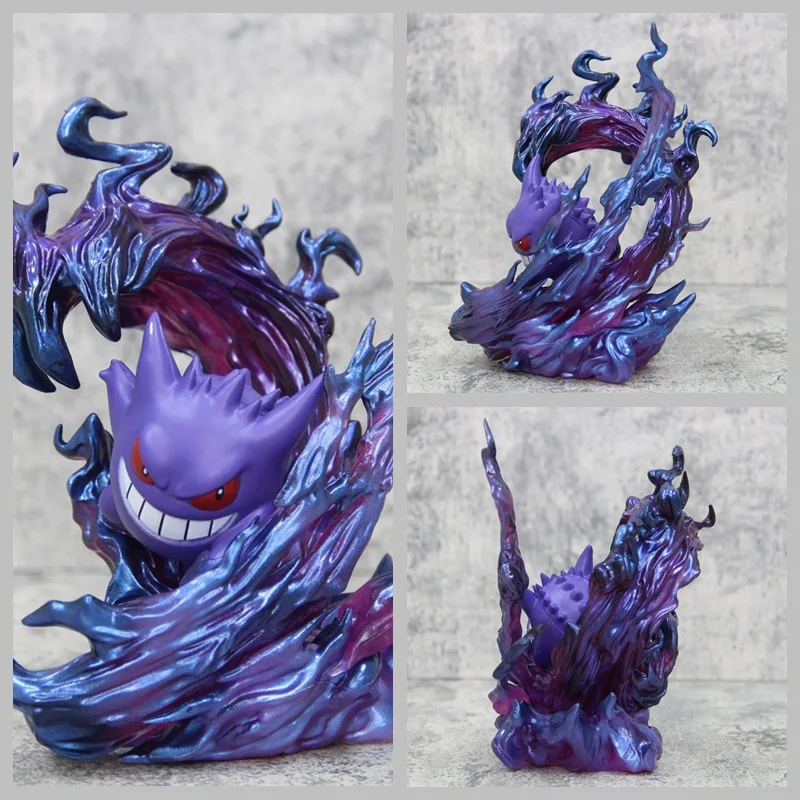 

19cm Gengar Ghost Claw Sun Ver. Boxed Figure Collectible Model Statue Anime Game Toy Gift