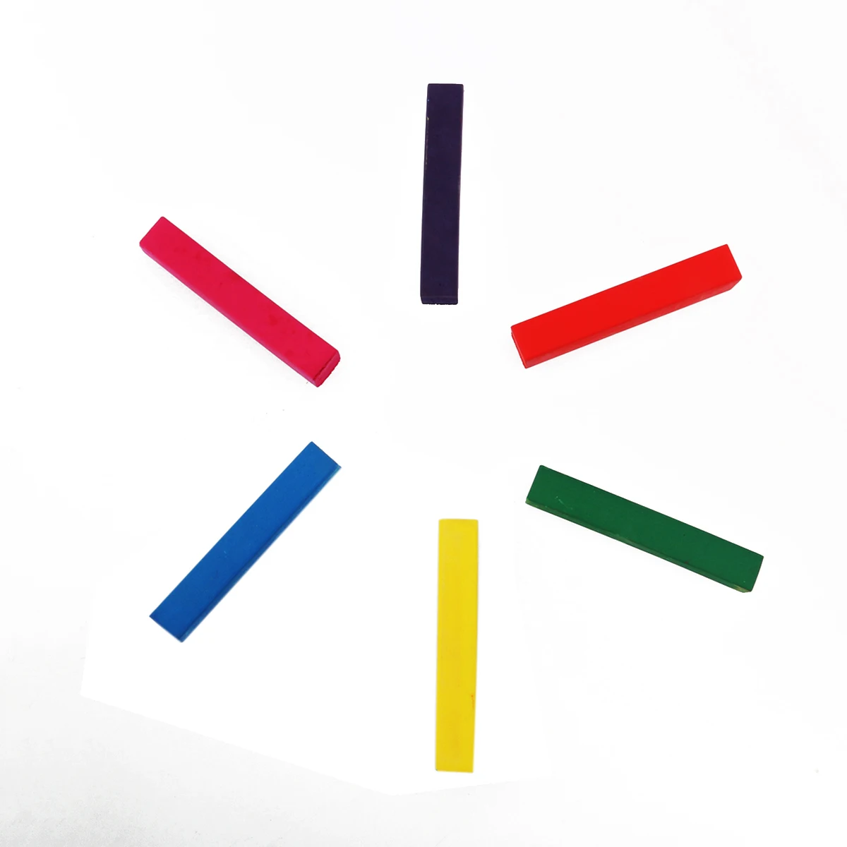 

6 Colors Pastel Hair Chalks Temporary DIY Dye Kit Quick Application Wash Out 1-2 Times Hair Chalks